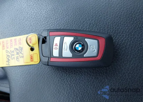 2013 BMW 335I from USA, damaged, VIN WBA3A9C56DF475450